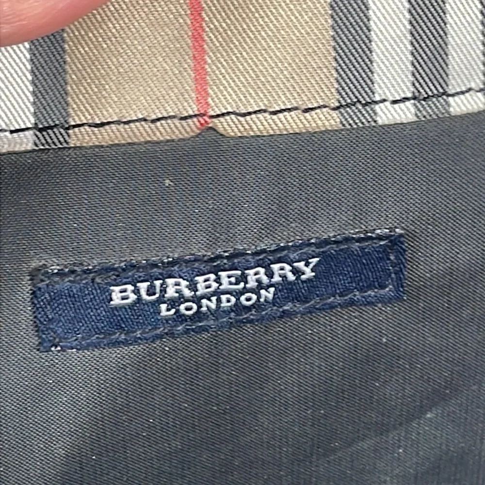 Burberry London Nylon Tote Bag Nova Check Haymarket Beige Tan Shopper Minimalist - Picture 14 of 15